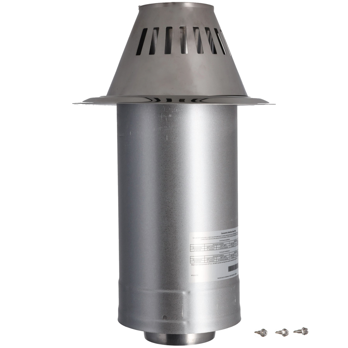 Rheem RTG20274A Concentric Horizontal Termination Cone Rheem