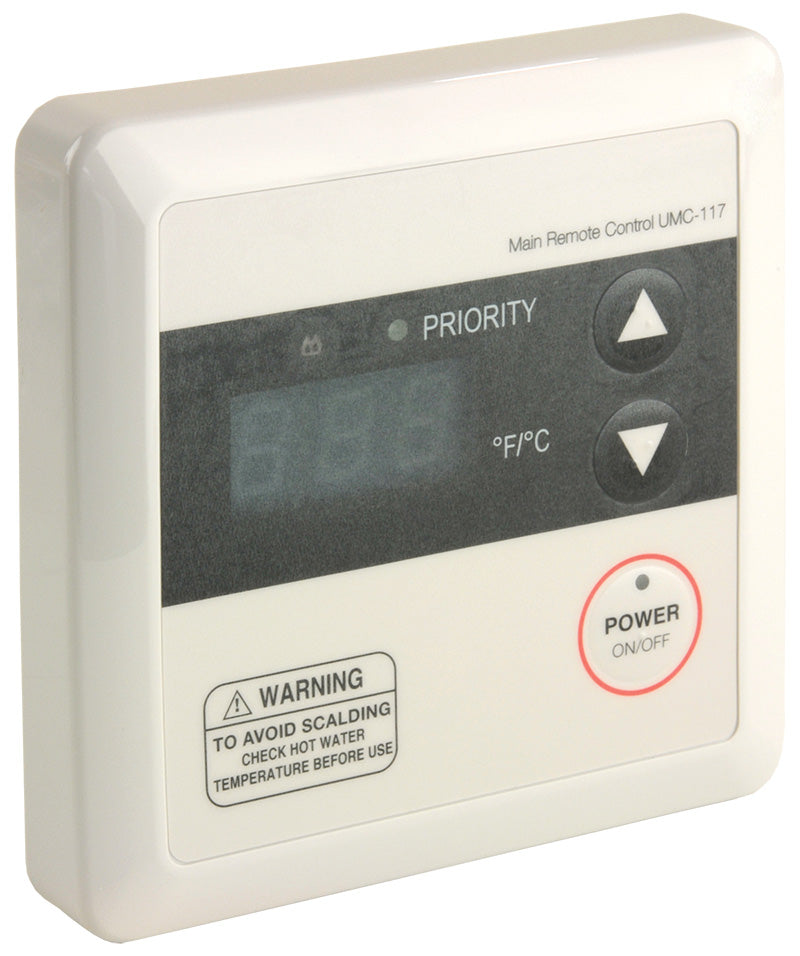 Rheem RTG20006DW Remote Control (UMC-117) Rheem