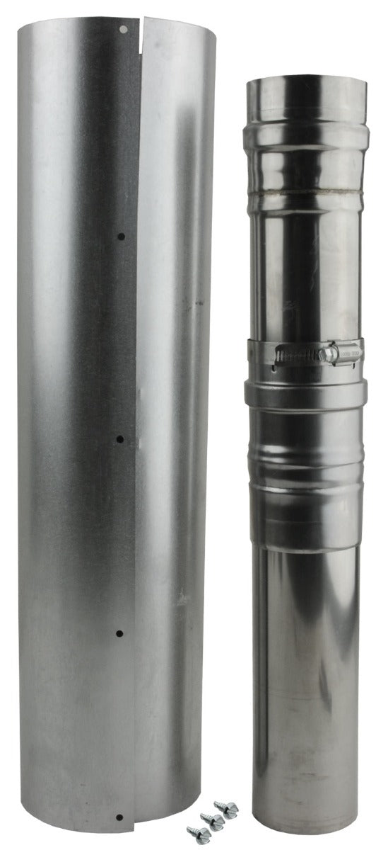 Rheem RTG20151E-1 Concentric Straight Vent - 7.5"- 22" - 3" x 5" Rheem