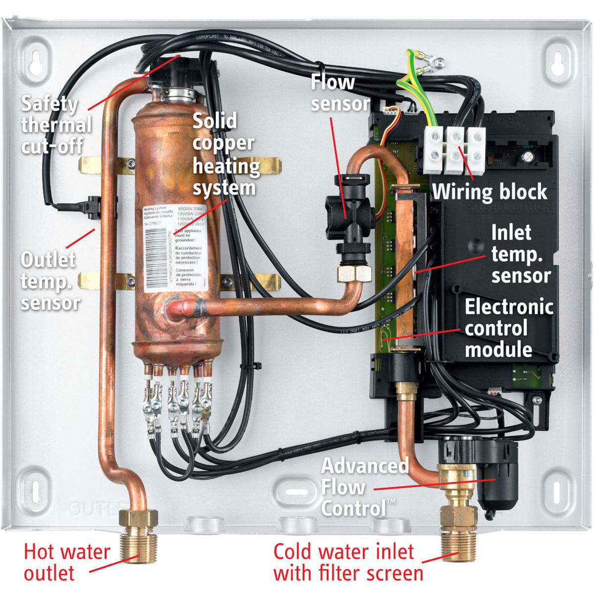 Stiebel Eltron 239219 Tempra 12 Plus Whole House Electric Tankless Water Heater Stiebel Eltron