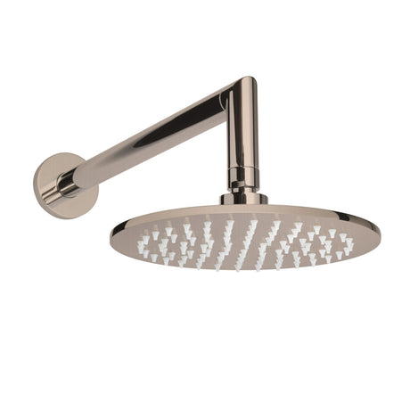 ThermaSol Shower Arm and Rain Head Round ThermaSol