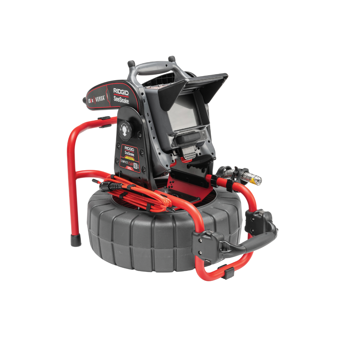 RIDGID 70053 SeeSnake Compact C40 DSL Inspection Camera with CS6x Versa Monitor, Battery, and Charger RIDGID