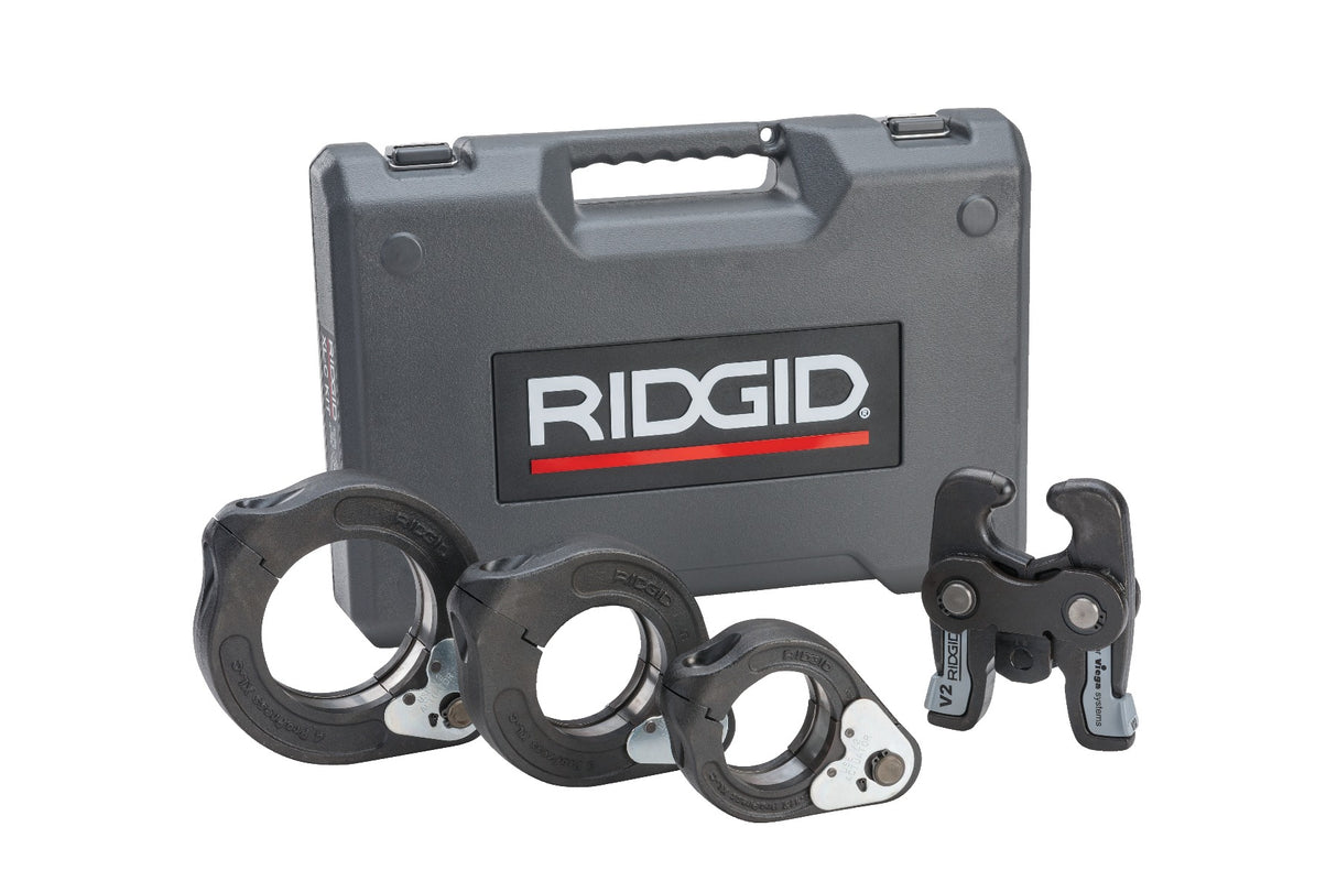 RIDGID 20483 2 1/2" to 4" Rings, Actuator and Case Complete RIDGID