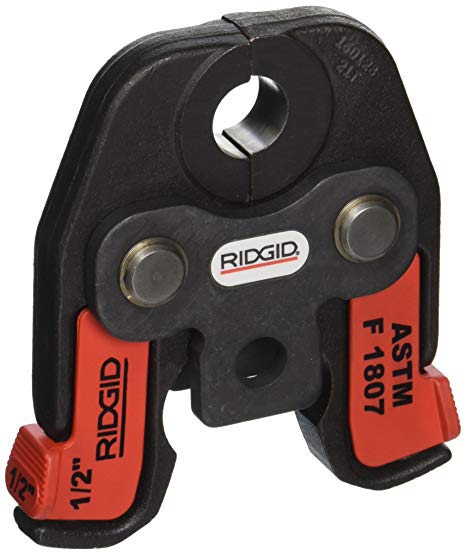 RIDGID 22958 1/2" Compact ASTM F 1807 Press Jaw (PEX) RIDGID