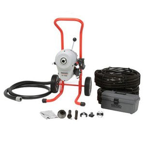 RIDGID 23712 K-1500A Sectional Drain Cleaner with C-11 Cables RIDGID