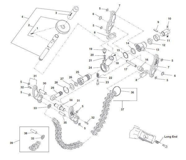 RIDGID 34565 Split Roll Pin RIDGID