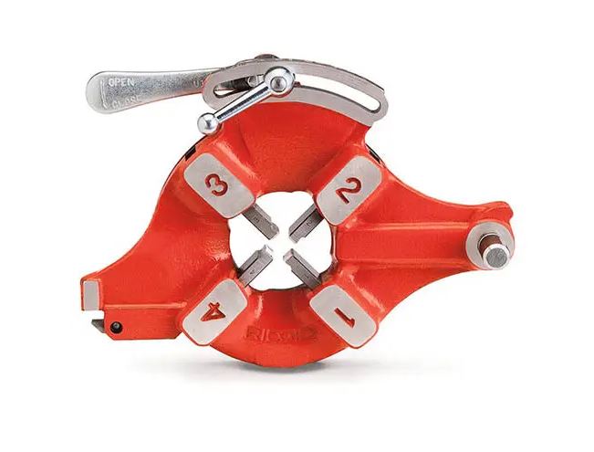 RIDGID 26142 713 (1/4"-2") NPT 1224 Quick-Opening LH Die Head RIDGID