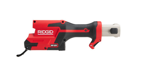 RIDGID 78208 RP 251 Press Tool Battery Kit with ProPress Rings & Jaws 1/2"-1 1/4" and C1 Actuator RIDGID