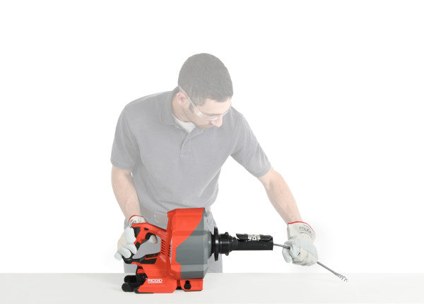 RIDGID 78053 K-46 Cordless SinkSnake with 5/16" x 25 IC Cable, 18V 2.5Ah Battery & Charger RIDGID