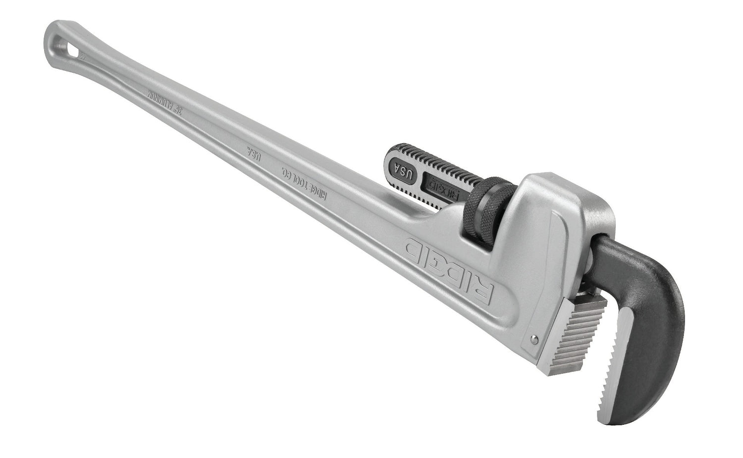 RIDGID 31110 836 36" Aluminum Straight Pipe Wrench RIDGID