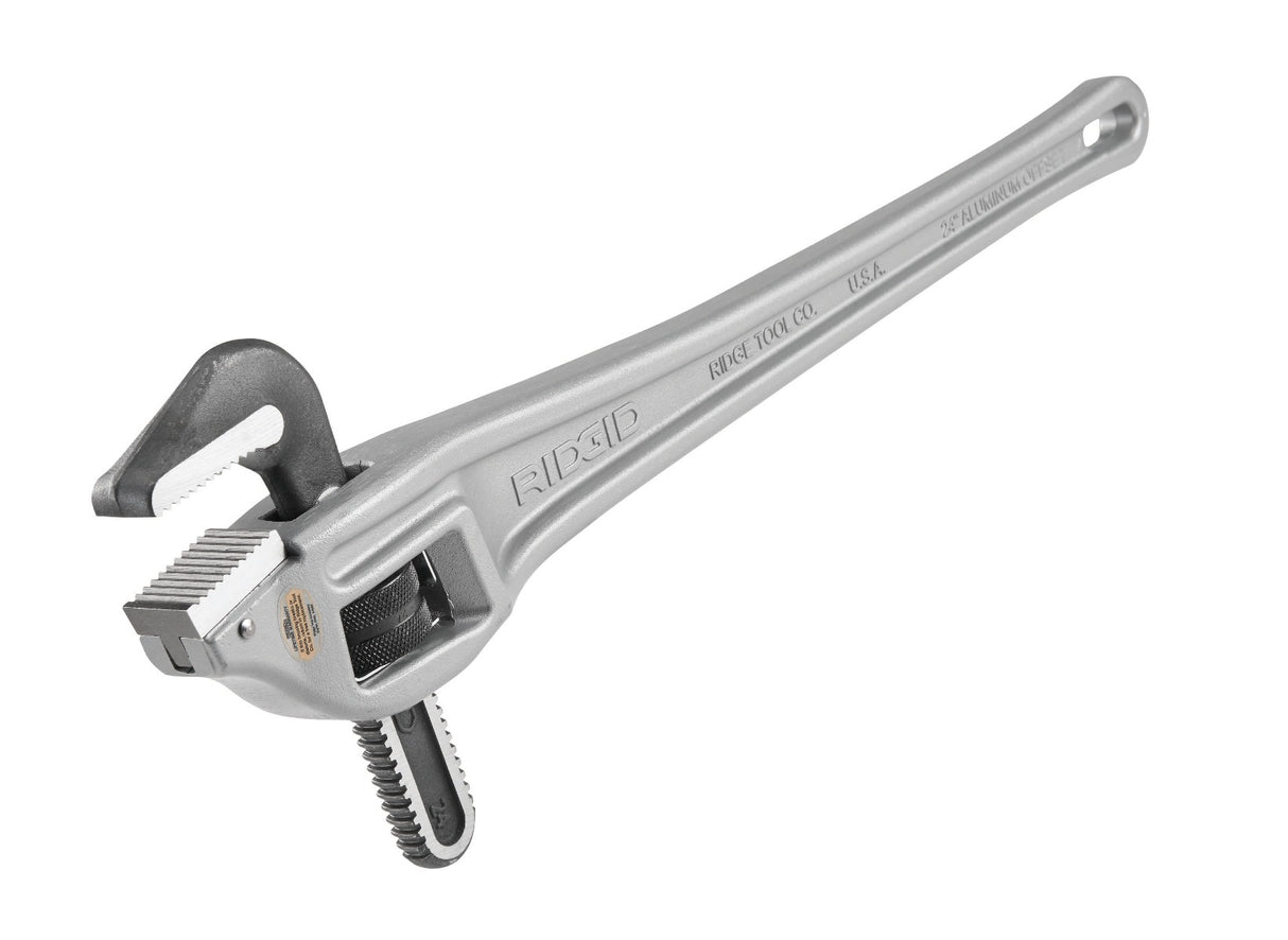 RIDGID 31130 24" Aluminum Offset Pipe Wrench RIDGID
