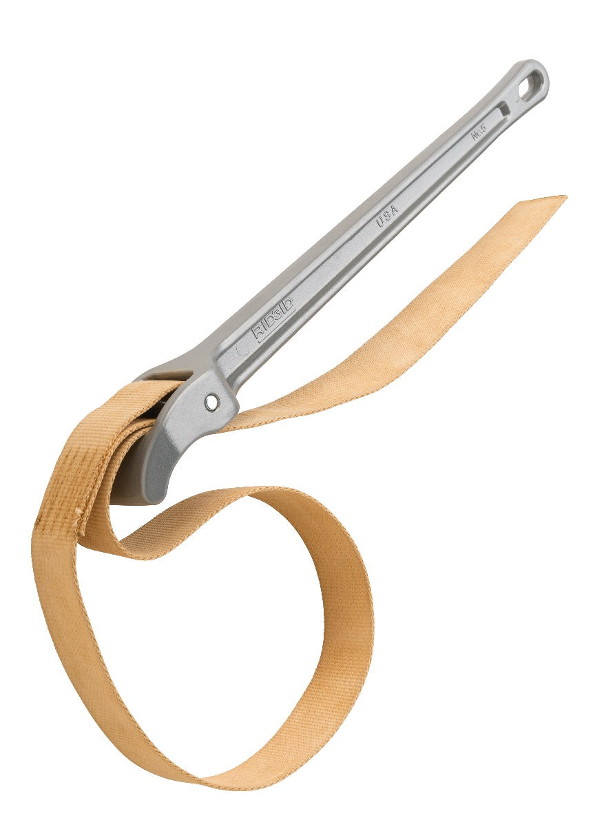 RIDGID 31365 18” Aluminum Strap Wrench with 48" x 1 3/4” Strap RIDGID