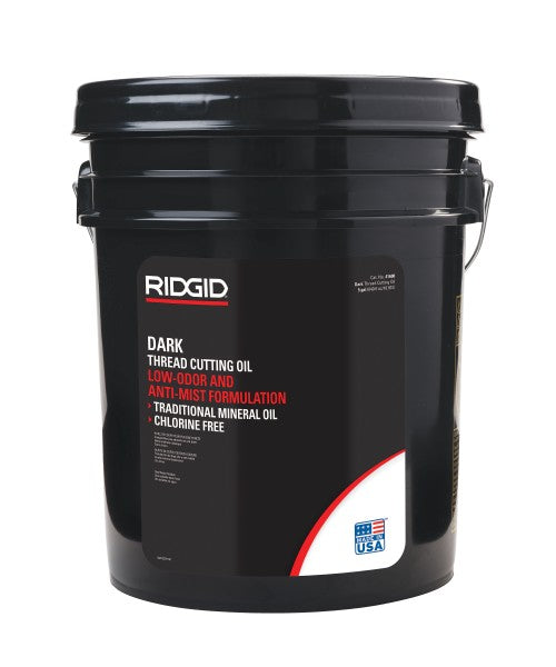 RIDGID 41600 5 Gallon Dark Thread Cutting Oil  RIDGID