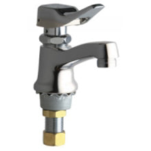 Chicago Faucets 333-336COLDABCP Universal Single Hole One Handle Polished Chrome - Chicago Faucets