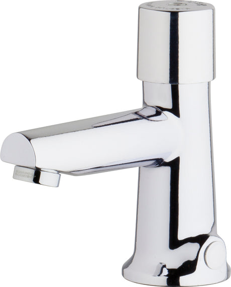 Chicago Faucets 3501-E2805ABCP Single Supply Hot / Cold Water Basin Faucet Chicago Faucets
