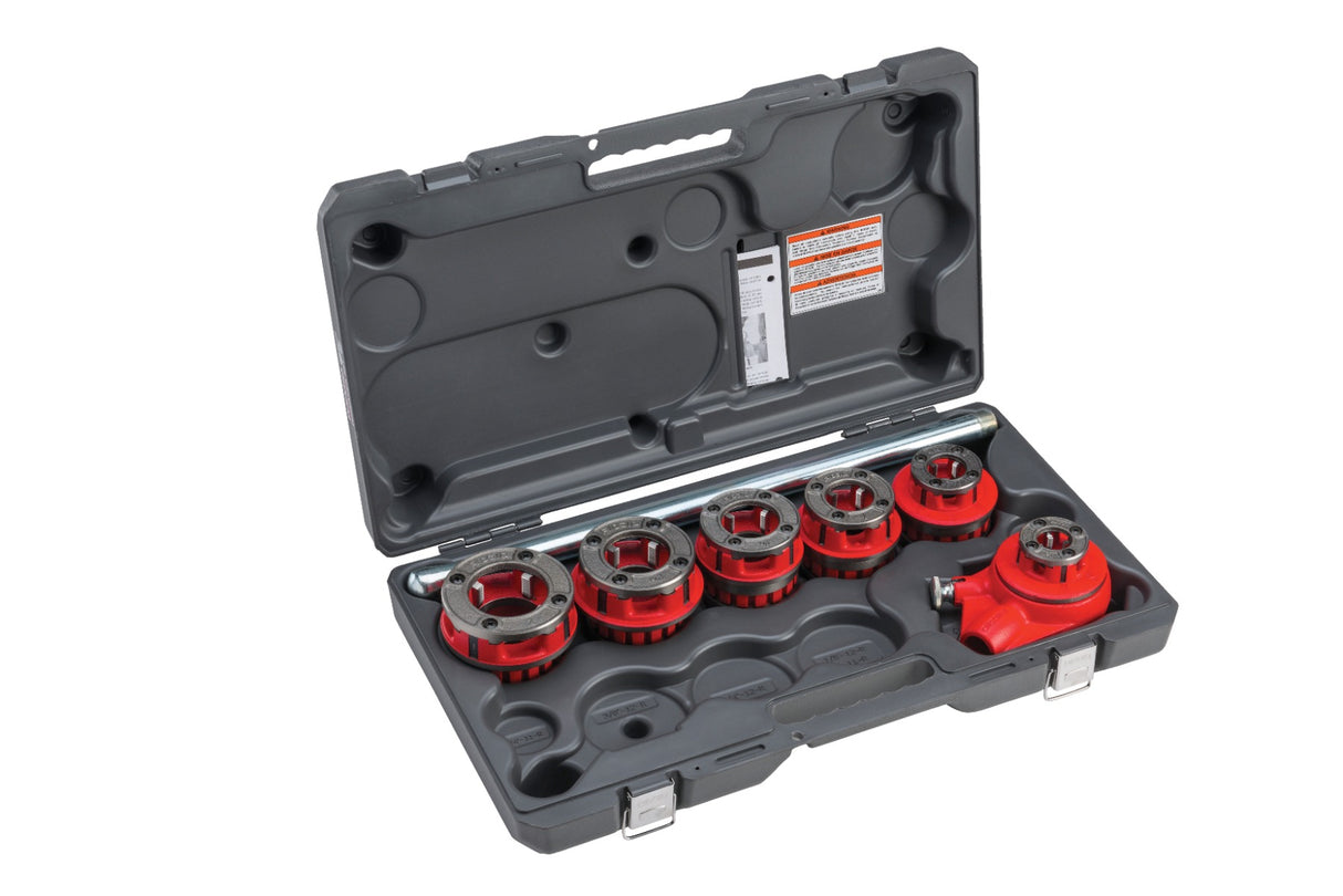 RIDGID 36510 12-R 1/2"-2" NPSM Exposed Ratchet Threader Set RIDGID
