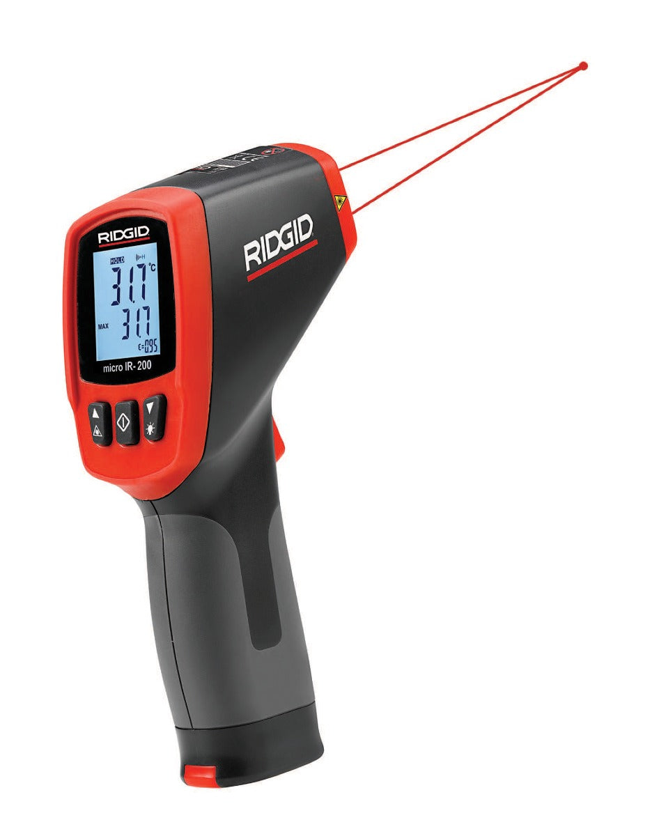 RIDGID 36798 Micro IR-200 Non-Contact Infrared Thermometer RIDGID