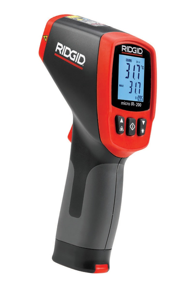 RIDGID 36798 Micro IR-200 Non-Contact Infrared Thermometer RIDGID