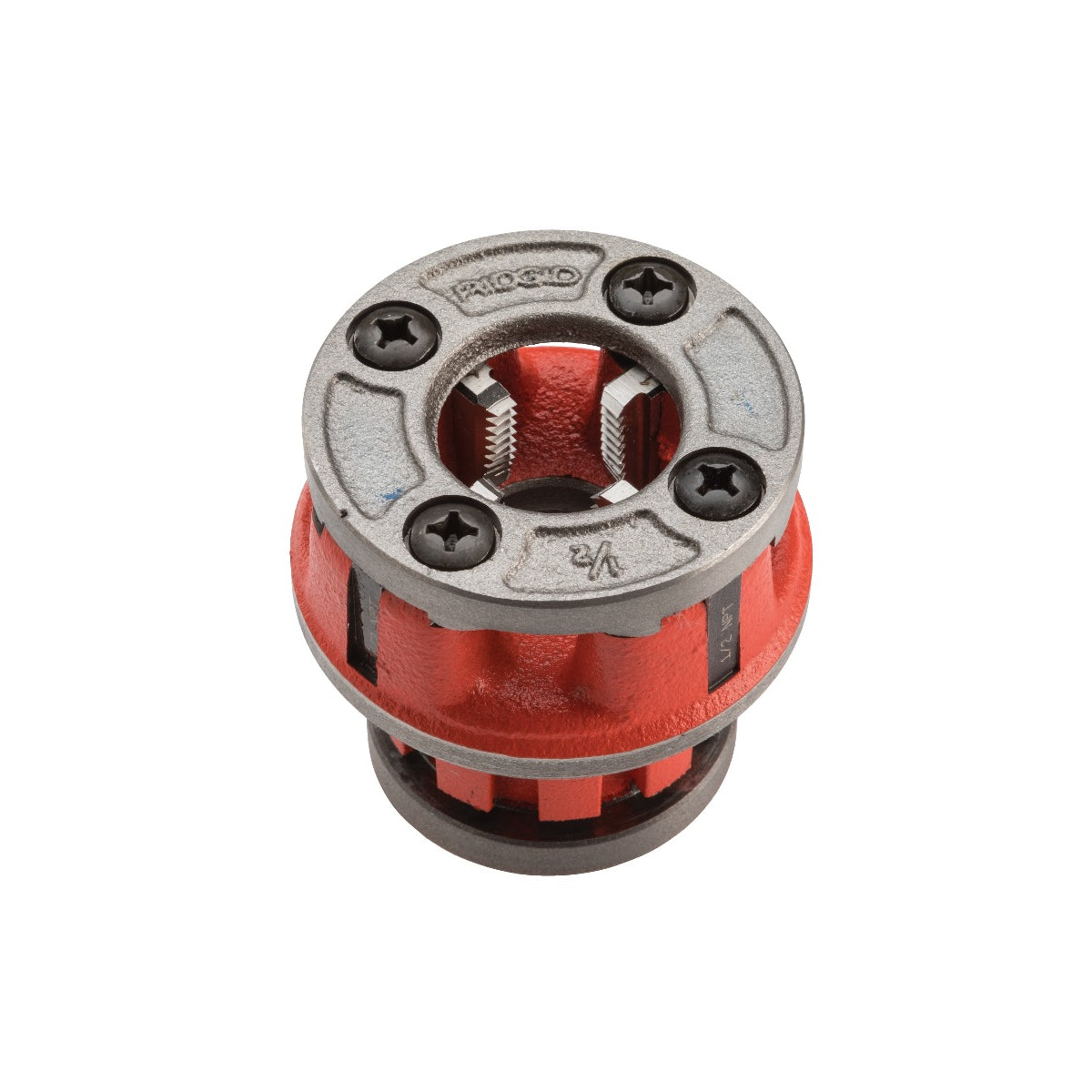 Ridgid 36890 1/2" NPT Hand Threader Die Head – Factory-Set Dies, Lifetime Warranty