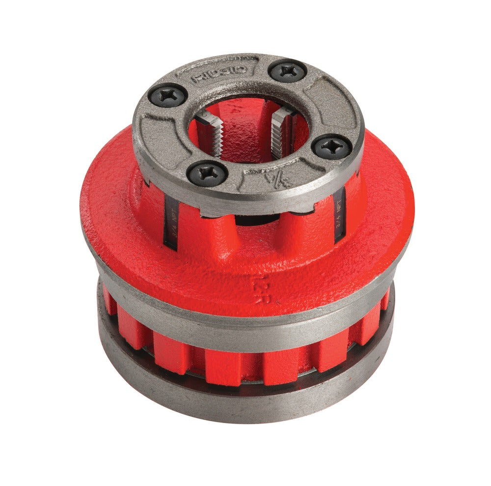RIDGID 37395 12-R 3/4" NPT Alloy RH Die Head Complete RIDGID