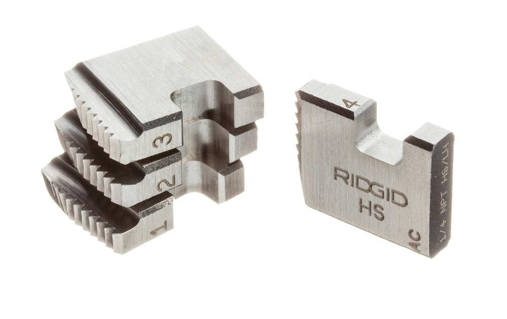 RIDGID 38060 1/2"-14 NPT High-Speed LH Pipe Dies RIDGID