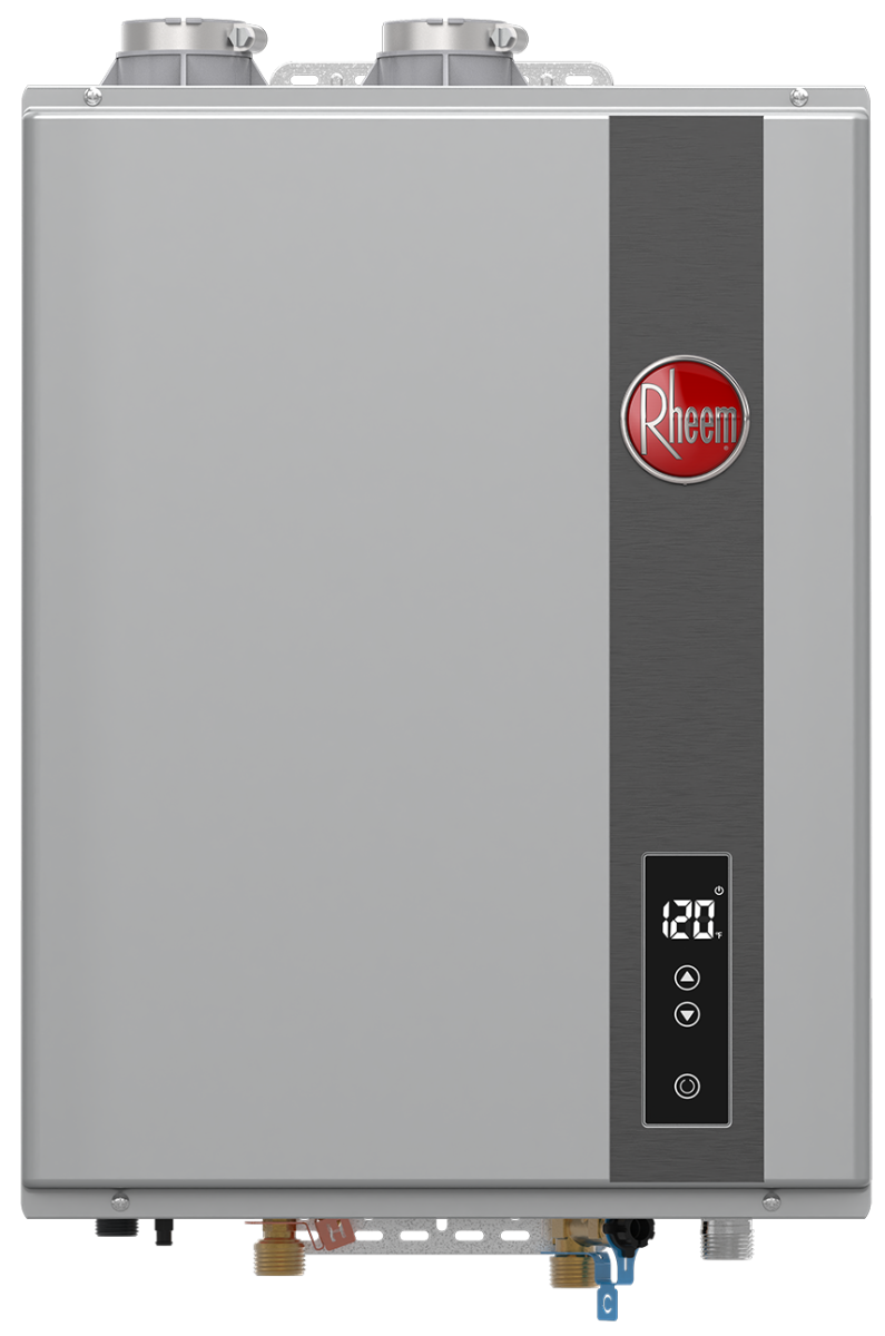 Rheem RTGH-68DVLN-3 Super High-Efficiency Condensing Tankless Gas Water Heater Rheem
