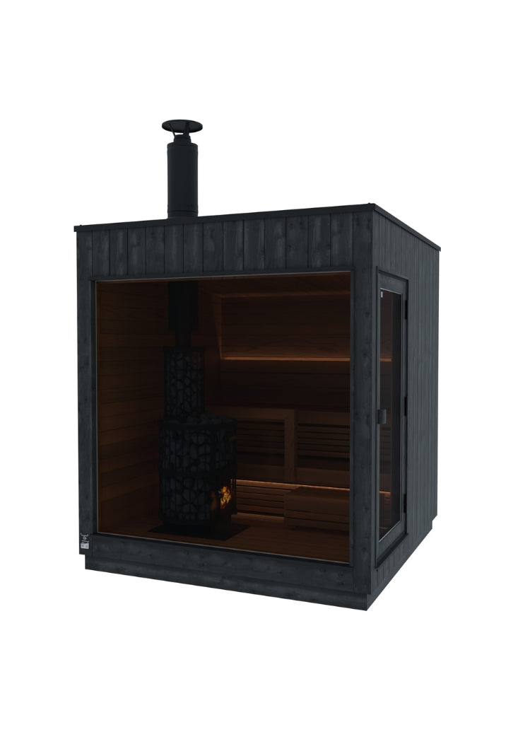 ThermaSol Nordic Misty Outdoor Sauna ThermaSol