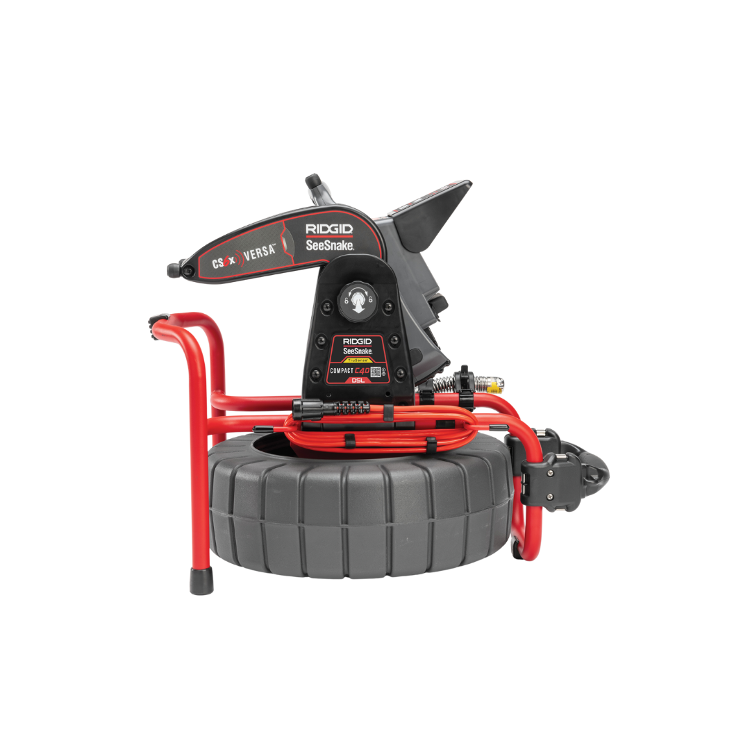 RIDGID 70053 SeeSnake Compact C40 DSL Inspection Camera with CS6x Versa Monitor, Battery, and Charger RIDGID