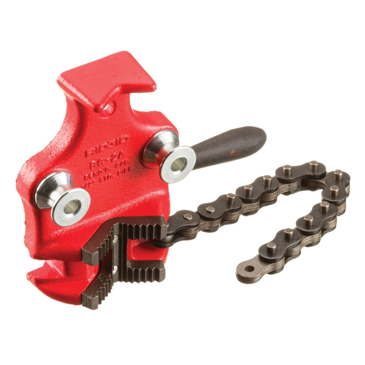 RIDGID 40175 BC2A 1/8"-2" Bottom Screw Bench Chain Vise RIDGID