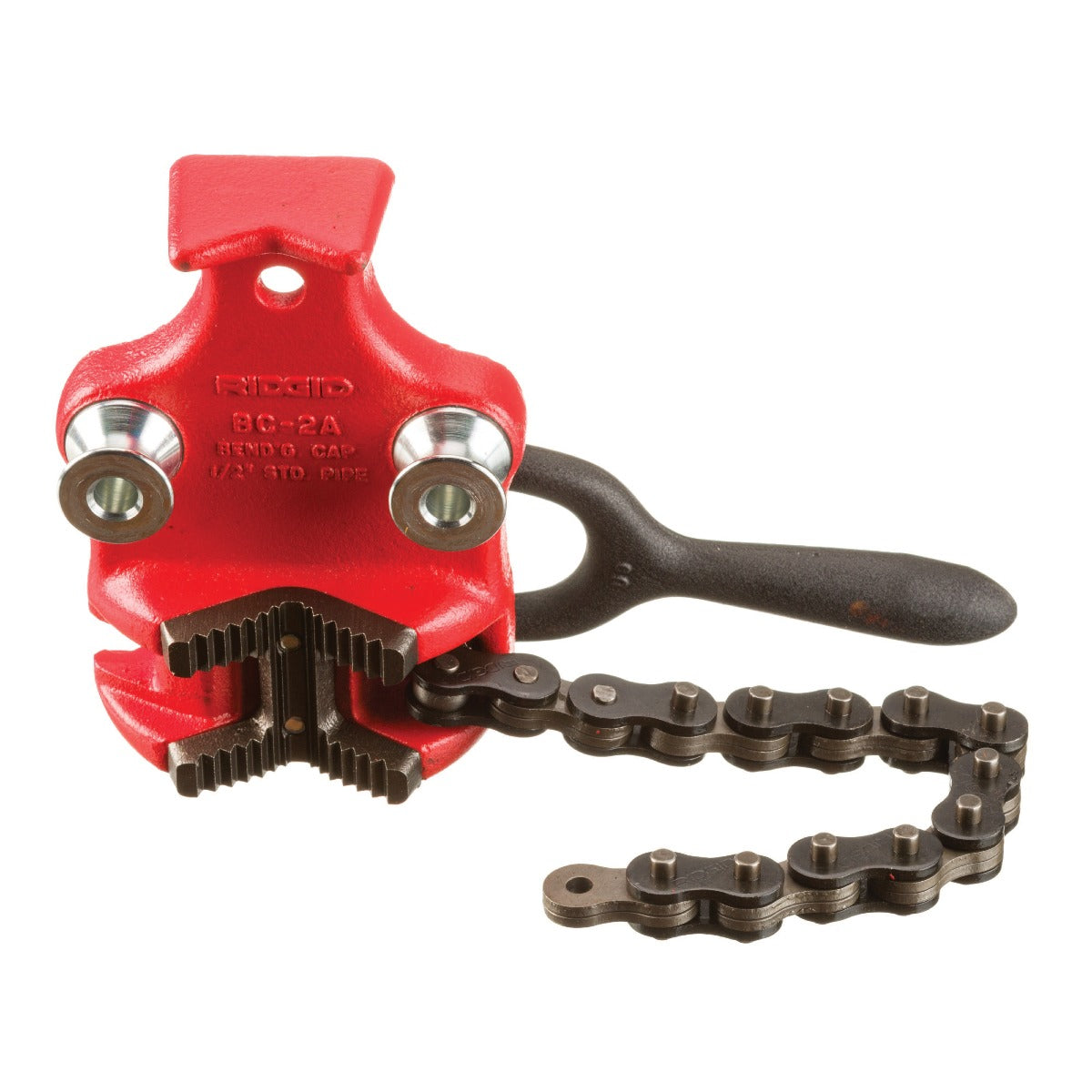 RIDGID 40175 BC2A 1/8"-2" Bottom Screw Bench Chain Vise RIDGID