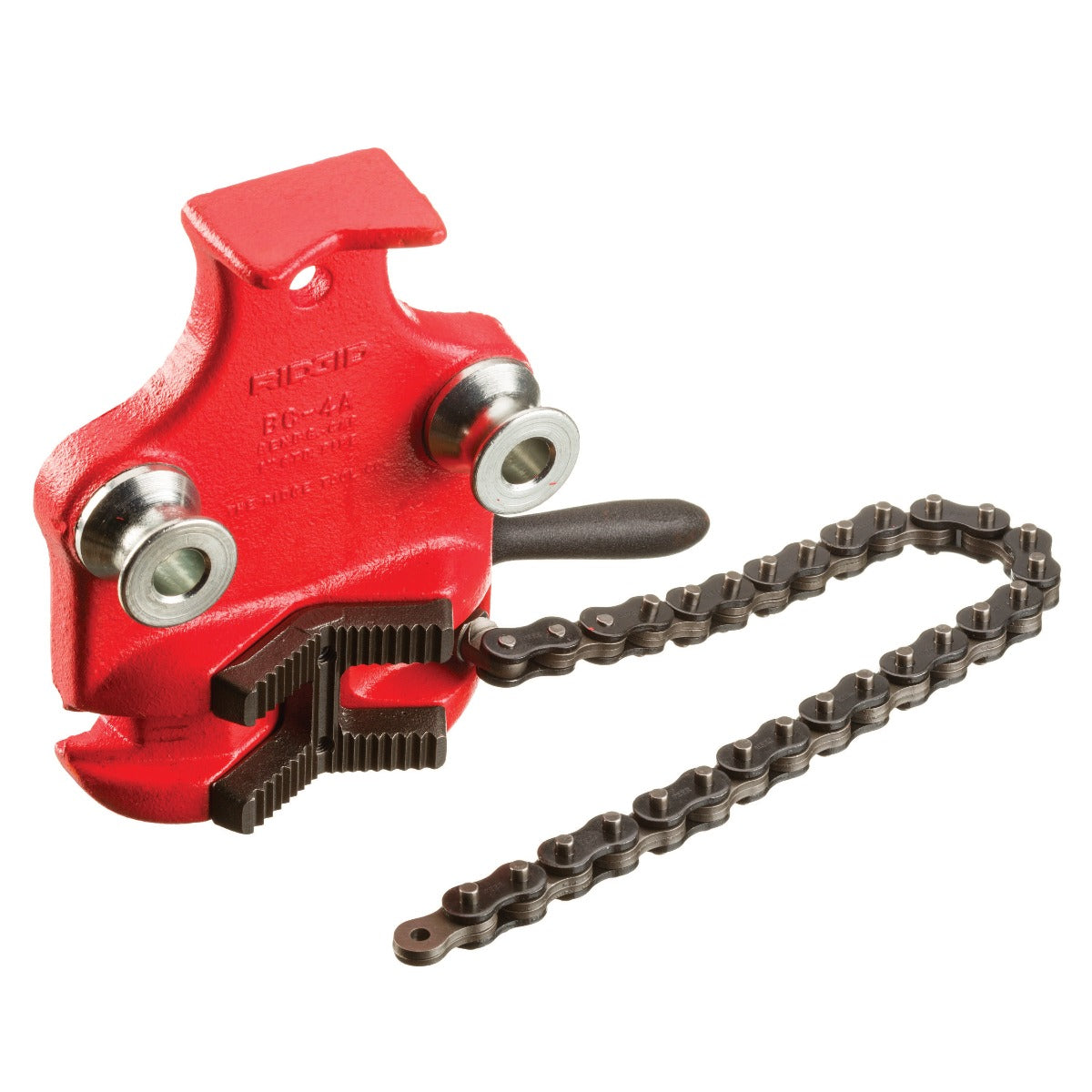 RIDGID 40180 BC4A 1/8"-4" Bottom Screw Bench Chain Vise RIDGID