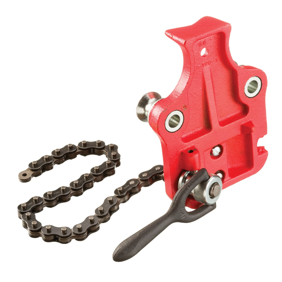 RIDGID 40180 BC4A 1/8"-4" Bottom Screw Bench Chain Vise RIDGID