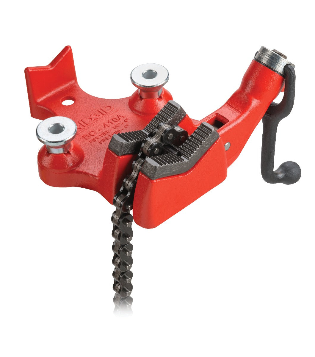RIDGID 40195 BC410A 1/8"-4" Top Screw Bench Chain Vise RIDGID
