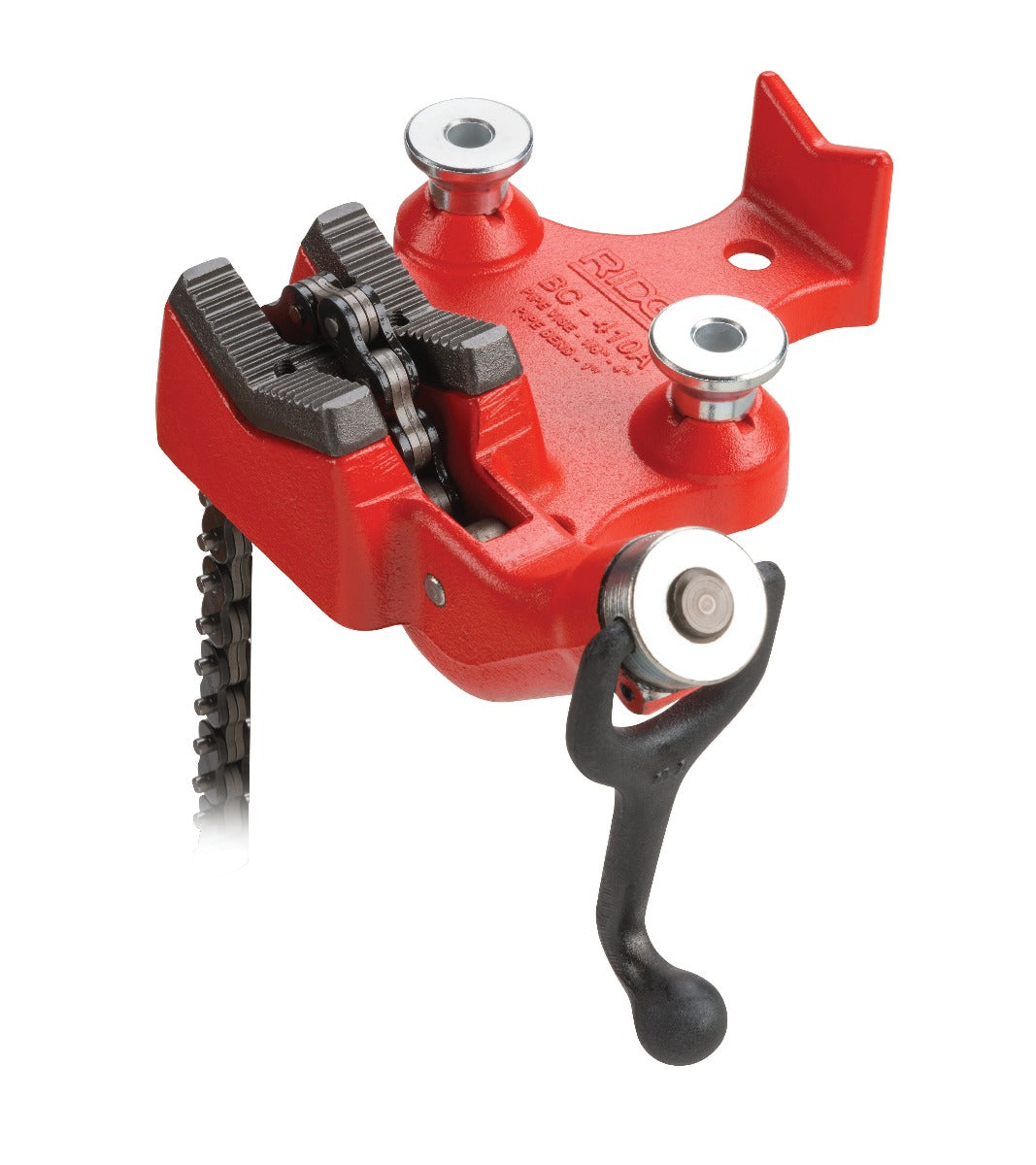 RIDGID 40195 BC410A 1/8"-4" Top Screw Bench Chain Vise RIDGID