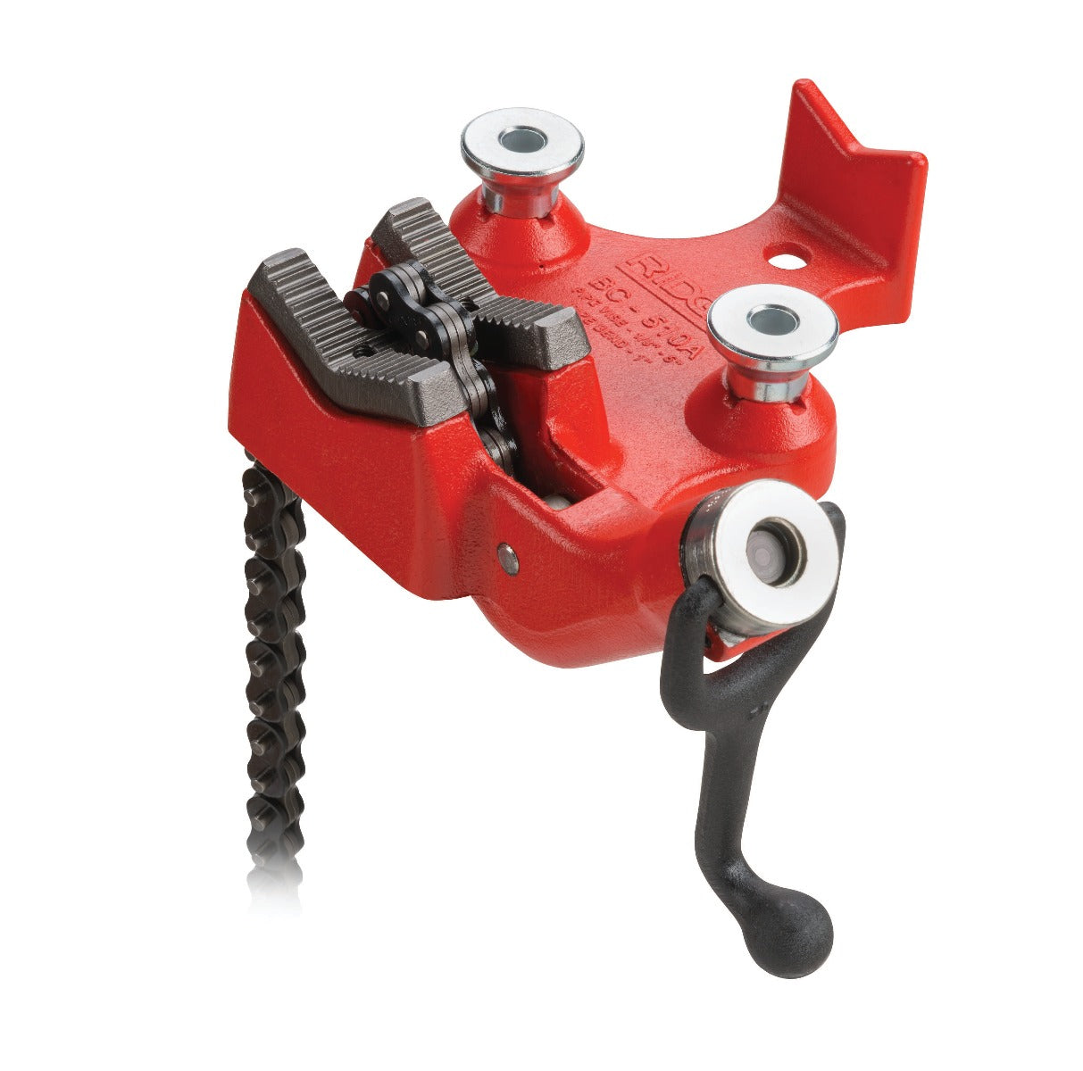 RIDGID 40205 BC510A 1/8"-5" Top Screw Bench Chain Vise RIDGID