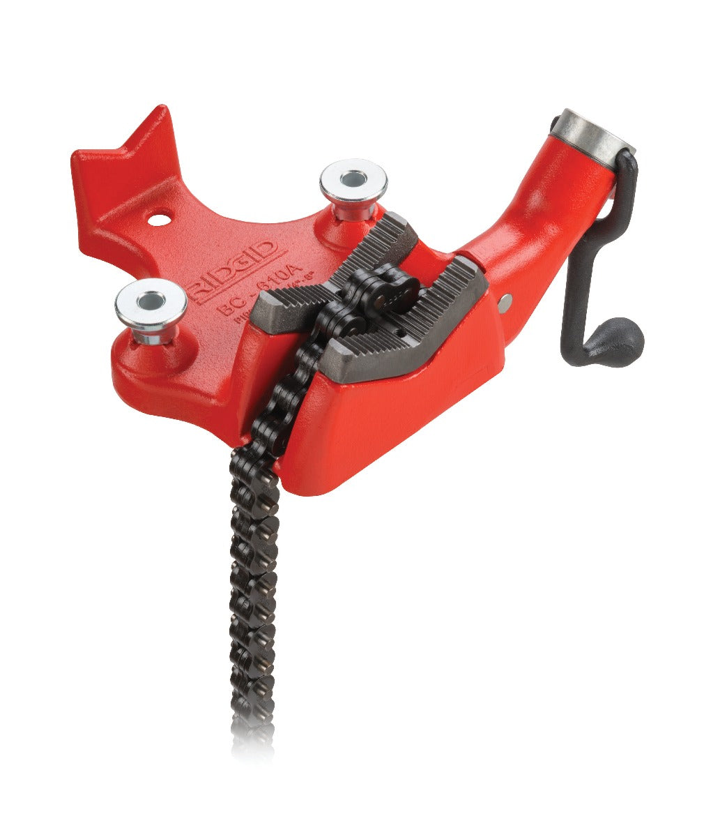RIDGID 40210 BC610A 1/4"-6" Top Screw Bench Chain Vise RIDGID