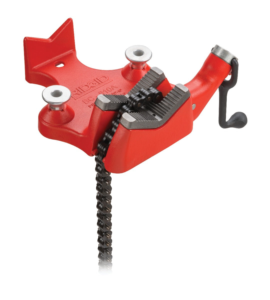 RIDGID 40215 BC810A 1/2"-8" Top Screw Bench Chain Vise RIDGID