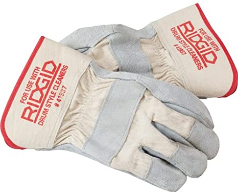 RIDGID 41937 Leather Drain Cleaning Gloves RIDGID