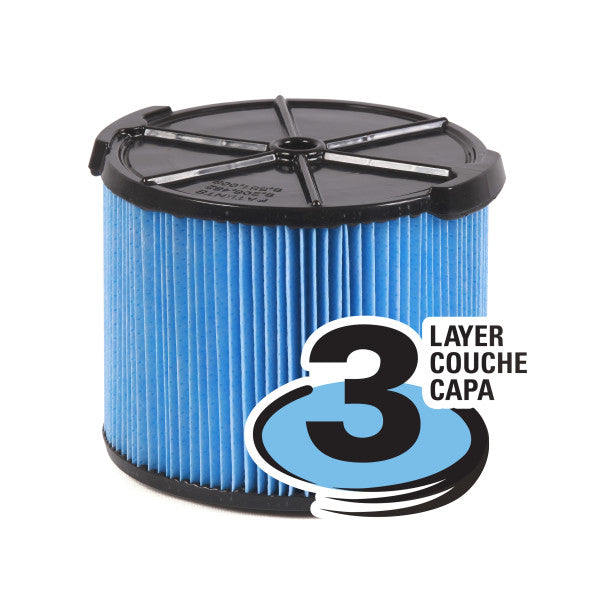 RIDGID 26643 Fine Dust Filter 3-4.5 Gallon RIDGID