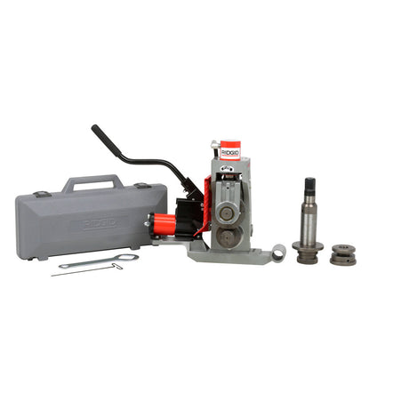 RIDGID 48297 918 Roll Groover with 300 Power Drive Mount Kit RIDGID