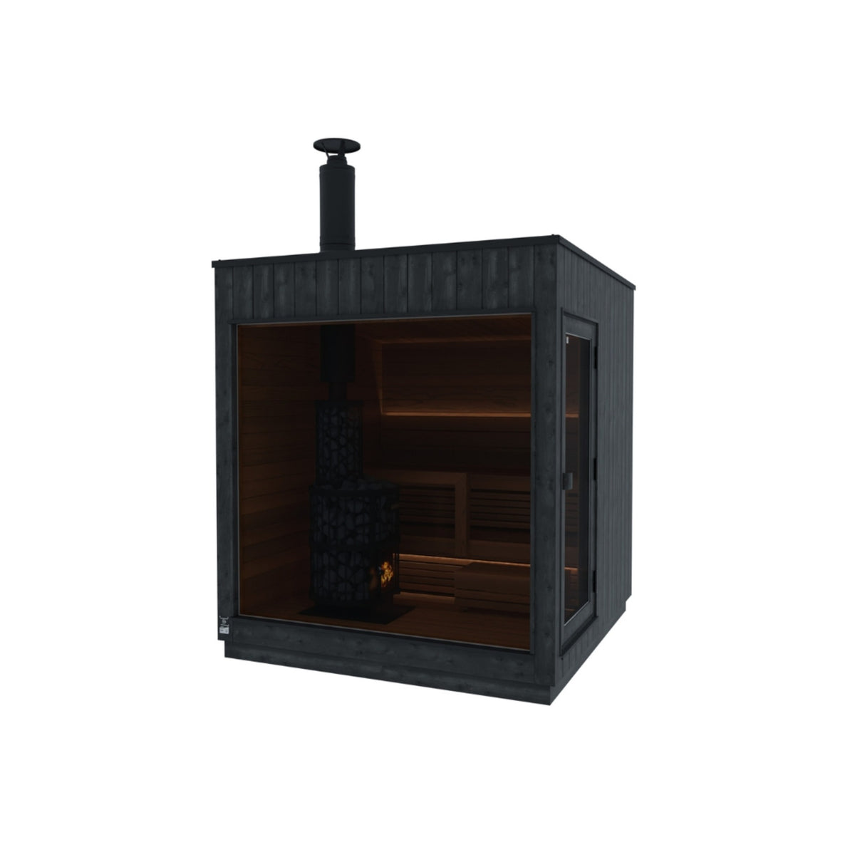 ThermaSol Nordic Misty Outdoor Sauna ThermaSol