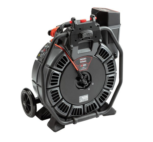 RIDGID 63663 SeeSnake rM200B Reel with Self-Leveling Camera Powered with TruSense RIDGID