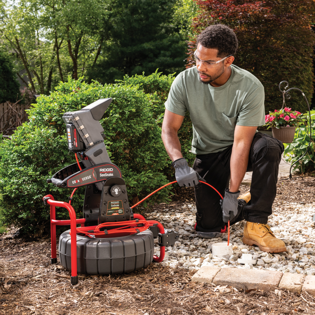 RIDGID 70053 SeeSnake Compact C40 DSL Inspection Camera with CS6x Versa Monitor, Battery, and Charger RIDGID