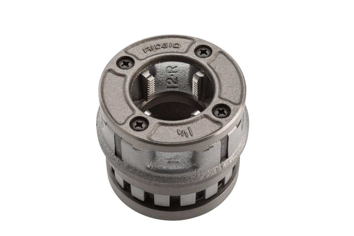 RIDGID 51872 12-R 1 1/4" NPT High-Speed for Plastic Coated Pipe Die Head Complete RIDGID