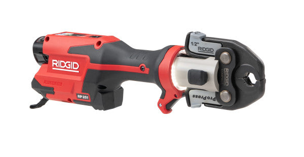 RIDGID 78158 RP 251 Press Tool Battery Kit with ProPress Jaws 1/2"-1" RIDGID