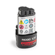 RIDGID 55183 12V Advanced Lithium 2.5Ah Battery RIDGID