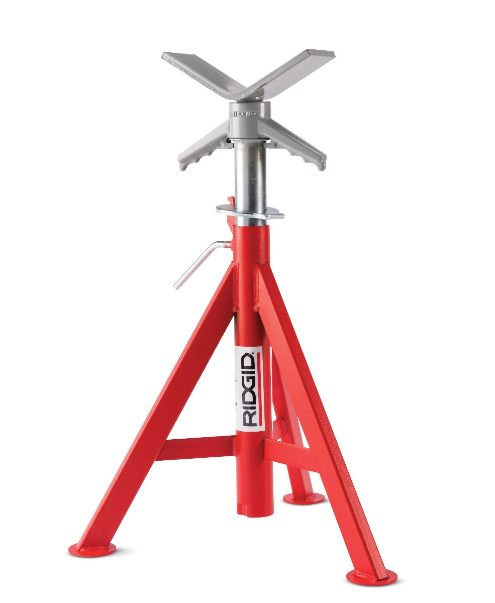 RIDGID 56657 VJ-98 20"-38" V-Head Low Pipe Stand RIDGID