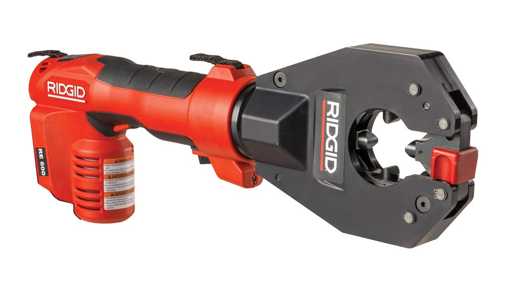 RIDGID 57663 RE-600 4PI Electrical Crimp Tool with Dieless Crimp Head RIDGID