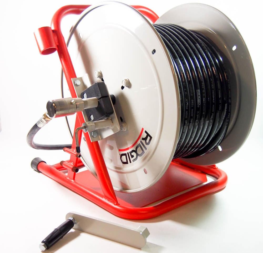 RIDGID 64902 H-38 Hose Reel with 200 x 3/8" ID Hose  RIDGID