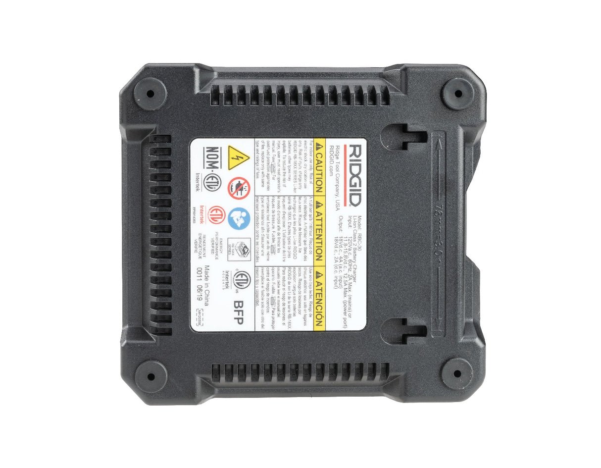 RIDGID 64383 18V Lithium Battery Charger RIDGID